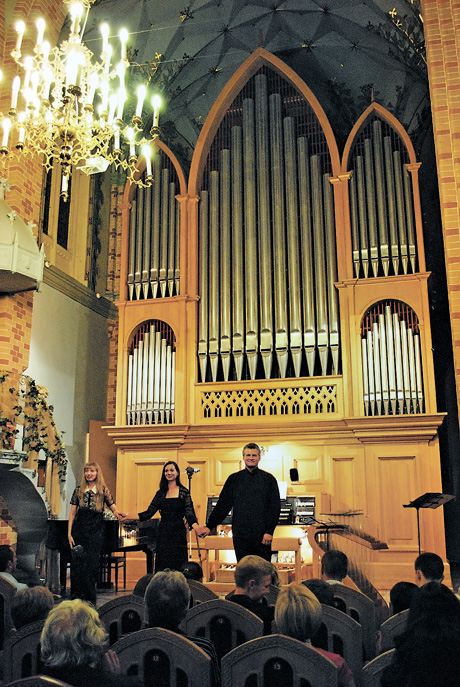 Концерти в залі органної музики Чернівецької філармонії — завжди свято для виконавців і слухачів. Фото надані автором